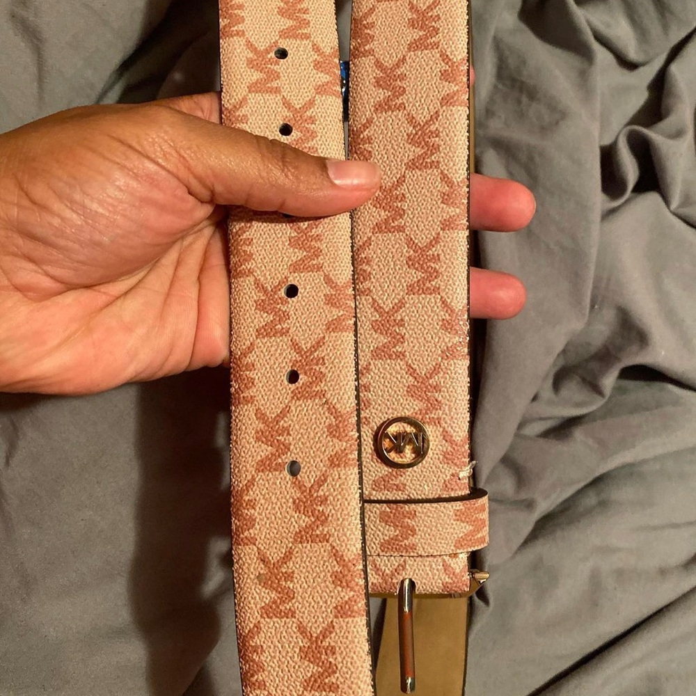 Pink mk belt